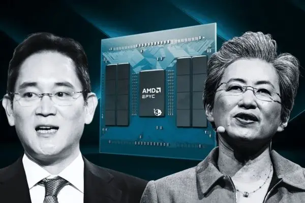 مذاکره سامسونگ و AMD برای تولید تراشه‌های ۲ نانومتری
