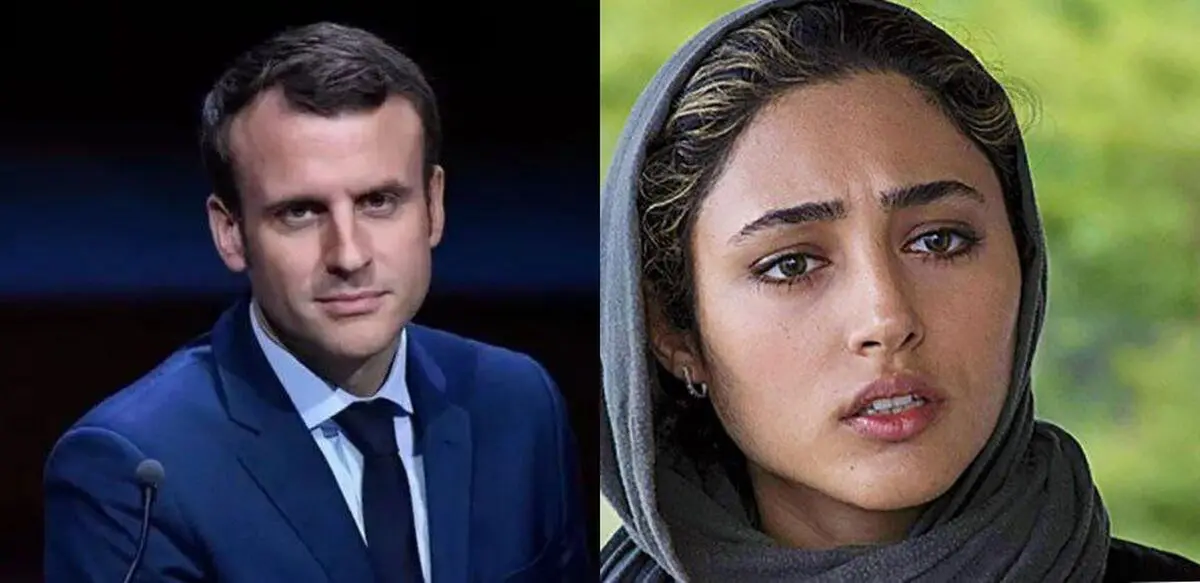 رابطه عاشقانه گلشیفته فراهانی با امانوئل مکرون، رییس جمهور فرانسه صحت دارد؟ + تصویر