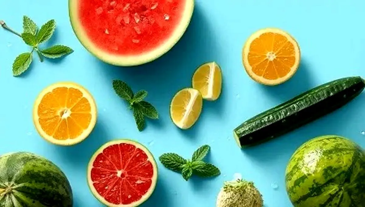 این ۷ خوراکی مثل کولر در بدن شما عمل می‌کنند!