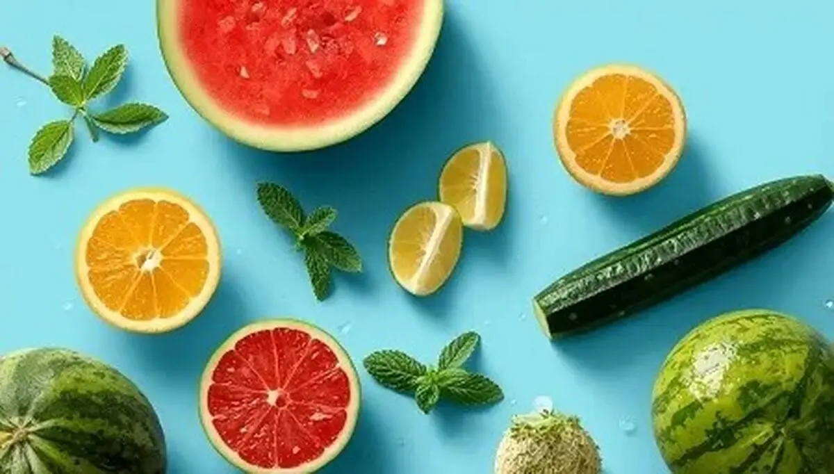 این ۷ خوراکی مثل کولر در بدن شما عمل می‌کنند!